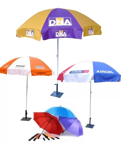 Promotional Folding Outdoor Advertising Umbrellas sellers
